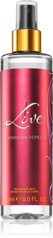 Jennifer Lopez Live spray pentru corp pentru femei 240 ml