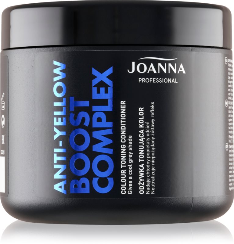 Joanna Professional Color Boost Complex balsam revitalizant pentru părul blond şi gri 500 g