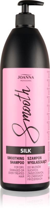 Joanna Professional Silk șampon îngrijire pentru par uscat, deteriorat si tratat chimic 1000 ml