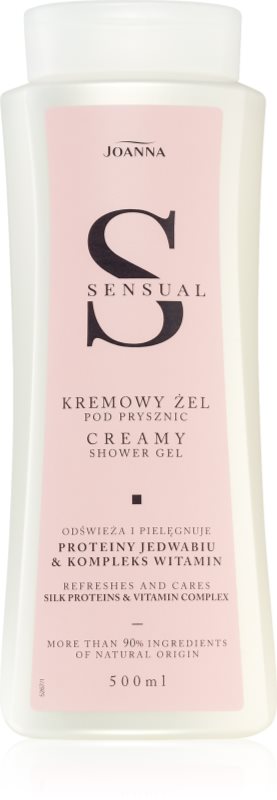 Joanna Sensual gel cremos pentru dus Silk Proteins & Vitamin Complex 500 ml