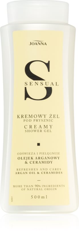 Joanna Sensual gel calmant pentru dus Argan Oil & Ceramides 500 ml