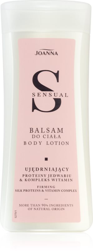 Joanna Sensual lotiune de corp pentru fermitate Silk Proteins & Vitamin Complex 200 g