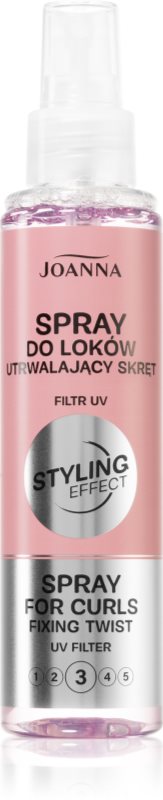 Joanna Styling Effect spray pentru fixare pentru păr creț 150 ml