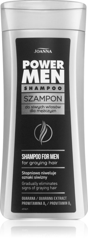 Joanna Power Men șampon pentru păr alb și gri pentru barbati 200 ml