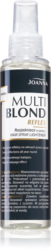 Joanna Multi Blond Reflex fluid iluminator Spray 150 ml