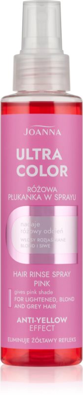 Joanna Ultra Color Hair Rinse Pink Spray spray tonifiant culoare Pink 150 ml