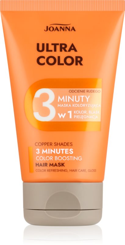 Joanna Ultra Color Cooper Shades 3 Minutes Masca de par pentru nuante de par roscat 100 g