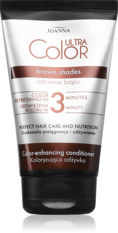 Joanna Ultra Color Brown Shades 3 Minutes Masca de par pentru nuante de par castaniu 100 g