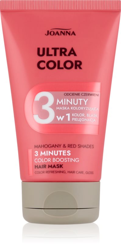 Joanna Ultra Color Cooper Shades 3 Minutes balsam nuanțator culoare Red 100 g