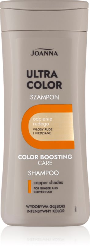 Joanna Ultra Color șampon pentru nuanțe de păr din cupru 200 ml