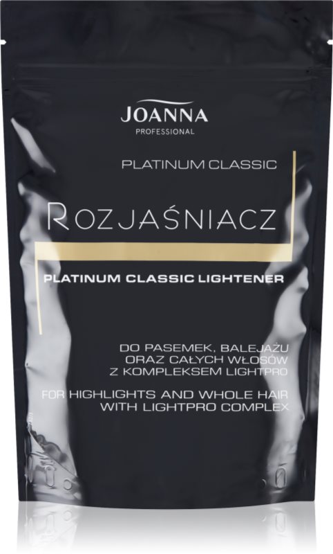 Joanna Professional Platinum Classic pudra decoloranta pentru parul blond cu suvite 450 g