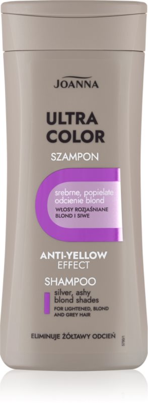 Joanna Ultra Color sampon pentru stralucire pentru par blond