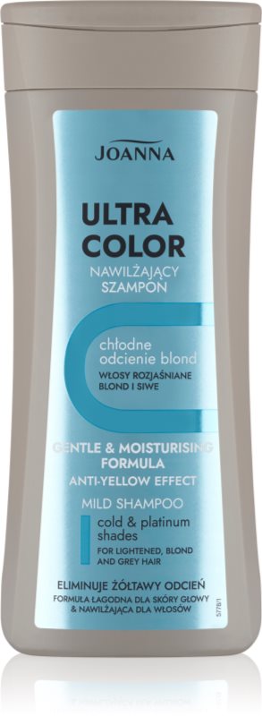 Joanna Ultra Color sampon violet neutralizeaza tonurile de galben 200 ml