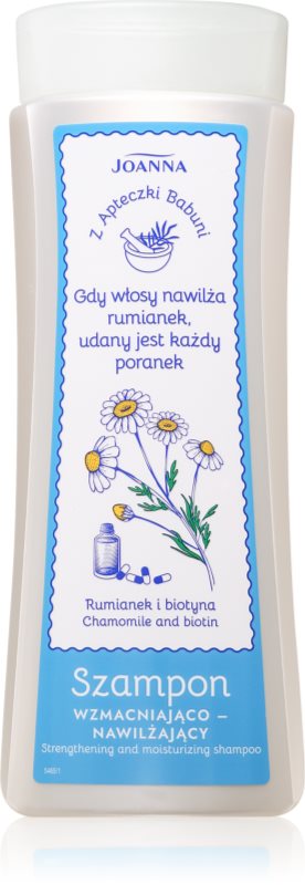 Joanna Z Apteczki Babuni sampon fortifiant pentru hidratare si stralucire 300 ml