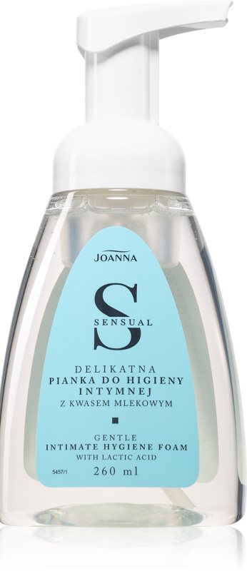 Joanna Sensual Gentle Intimate Hygiene Foam Gel delicat pentru igiena intima 260 ml