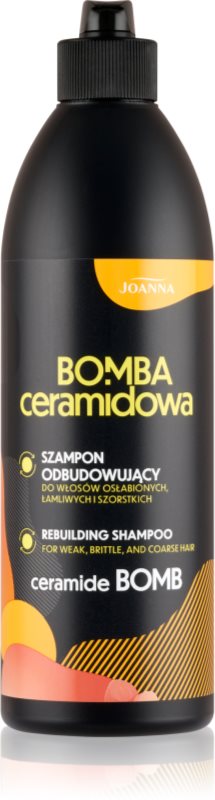 Joanna Ceramide Bomb Rebuilding Shampoo sampon pentru regenerare petru par fragil si fara vlaga 500 ml