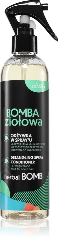 Joanna Herbal Bomb Detangling Spray Conditioner spray pentru par usor de pieptanat 300 ml