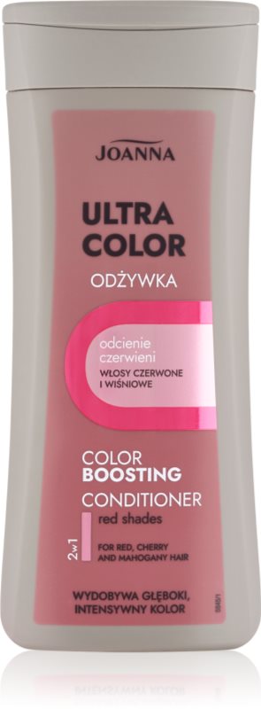 Joanna Ultra Color Boosting Conditioner balsam cu efect de intensificare a culorii red shades 200 g