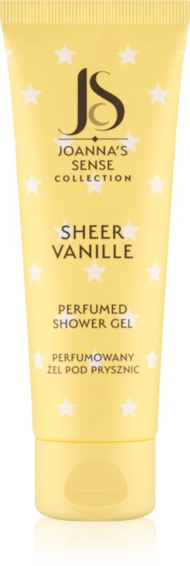 Joanna Joanna's Sense Sheer Vanille gel parfumat pentru duș 80 ml