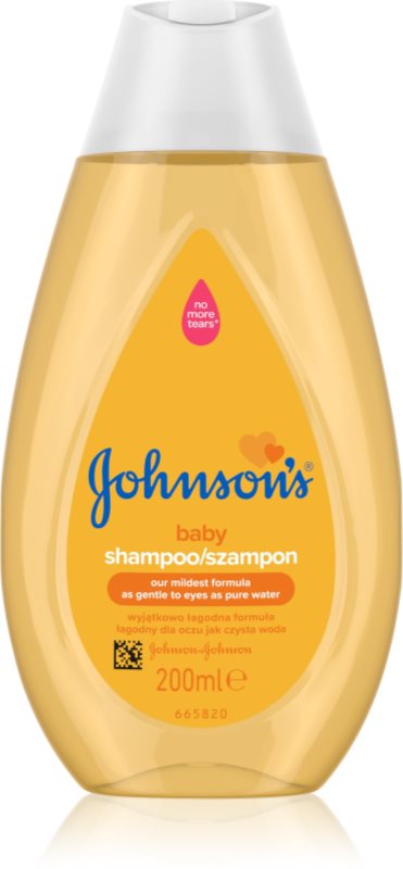 Johnson's® Wash and Bath sampon extra delicat pentru nou-nascuti si copii 200 ml