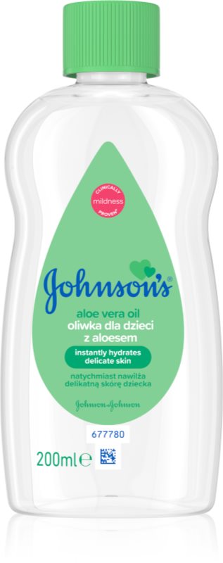 Johnson's® Care ulei cu aloe vera 200 ml