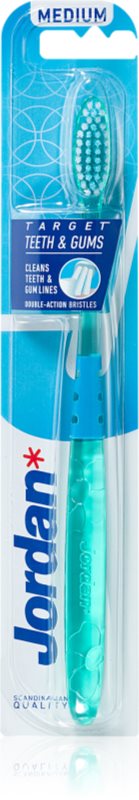 Jordan Target Teeth & Gums Medium perie de dinti 1 buc