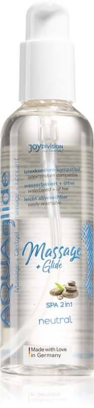 JoyDivision 2v1 AQUAglide Massage Glide gel lubrifiant pentru masaj