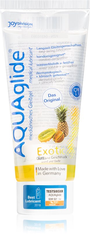JoyDivision AQUAglide gel lubrifiant cu aromă
