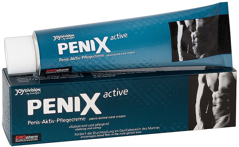 JoyDivision EROpharm PeniX Active Cream for Him crema pentru o erecție fermă și de durată pentru bărbați 75 ml