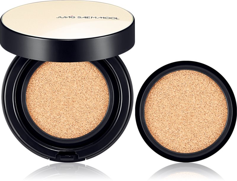 JUNG SAEM MOOL Essential Skin Nuder Cushion fond de ten hidratant, în burete + refill culoare Pink Light 2x14 g