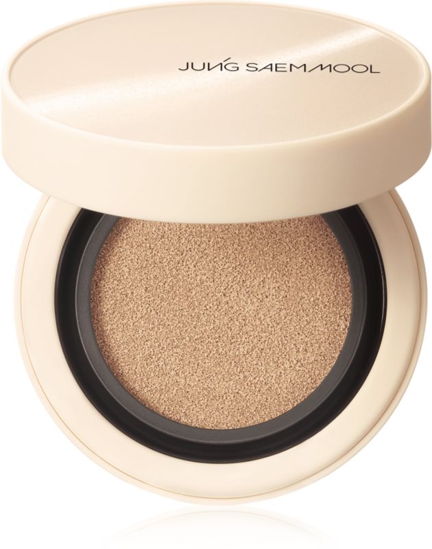 JUNG SAEM MOOL Skin Nuder Cover Layer Cushion fond de ten hidratant, în burete + refill