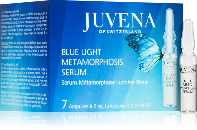 Juvena Specialists Blue Light Serum Tratament anti-rid de 7 zile 7x2 ml