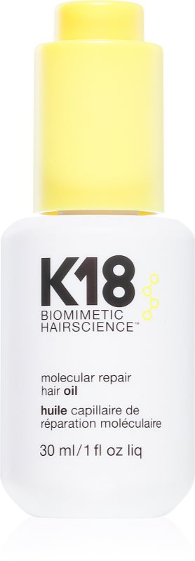K18 Molecular Repair Hair Oil ulei hranitor uscat pentru parul deteriorat si fragil