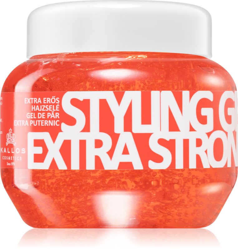Kallos Kallos Classic Styling Gel gel de par cu fixare foarte puternica Extra Strong Hold 275 ml