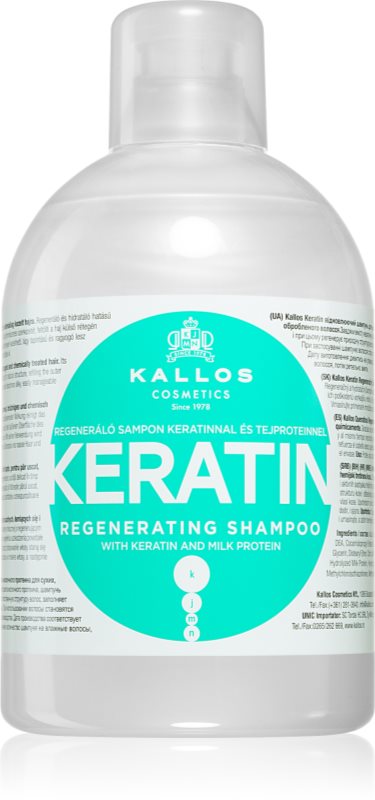 Kallos KJMN Professional Keratin șampon cu keratina