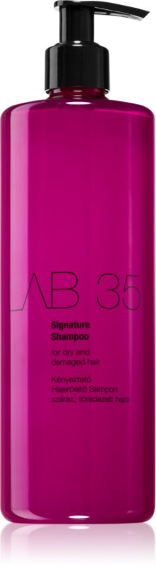 Kallos LAB 35 Signature sampon pentru regenerare pentru păr uscat și deteriorat 500 ml