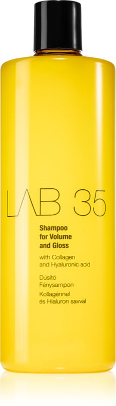 Kallos LAB 35 Volume and Gloss sampon pentru volum pentru un par stralucitor si catifelat 500 ml