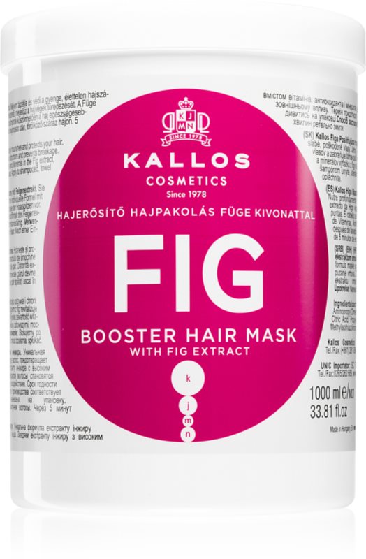 Kallos KJMN Professional Fig mască hrănitoare profundă pentru păr