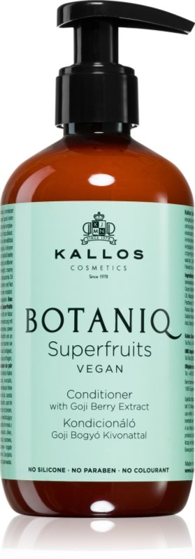 Kallos Botaniq Superfruits balsam stimulant cu extracte din plante fara sulfati si parabeni 300 ml