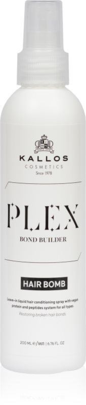 Kallos Plex Hair Bomb balsam hrănitor fără clătire 200 ml