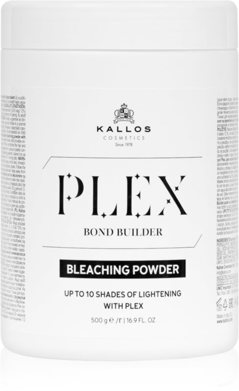 Kallos Plex Bleaching Powder pudră pentru decolorare și crearea șuvițelor 500 g