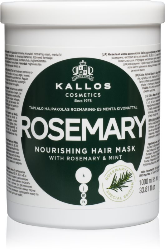 Kallos KJMN Professional Rosemary Masca de par