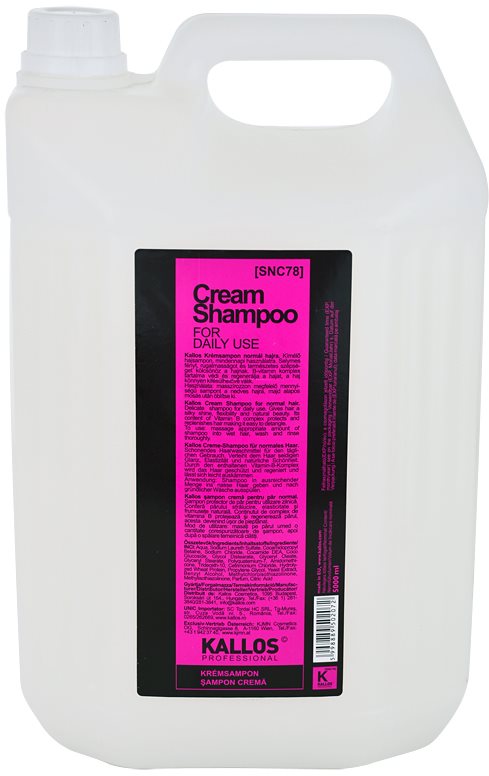 Kallos Kallos Classic Cream Shampoo șampon pentru par normal 5000 ml