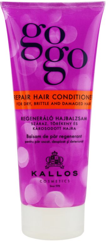 Kallos Gogo balsam regenerator pentru păr uscat și deteriorat 200 ml
