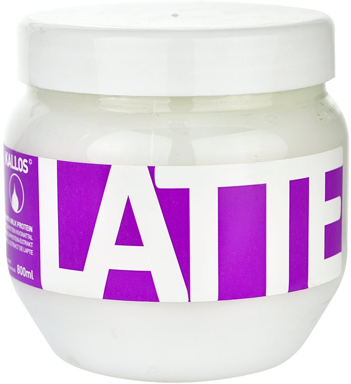 Kallos Kallos Classic Latte masca pentru par degradat sau tratat chimic 800 ml