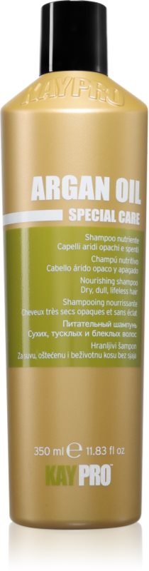 Kaypro Argan Oil Nourishing Shampoo Sampon pentru par uscat si gras cu ulei de argan 350 ml