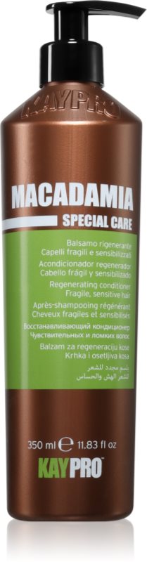 Kaypro Macadamia Regenerating Conditioner balsam petru par fragil si fara vlaga 350 ml