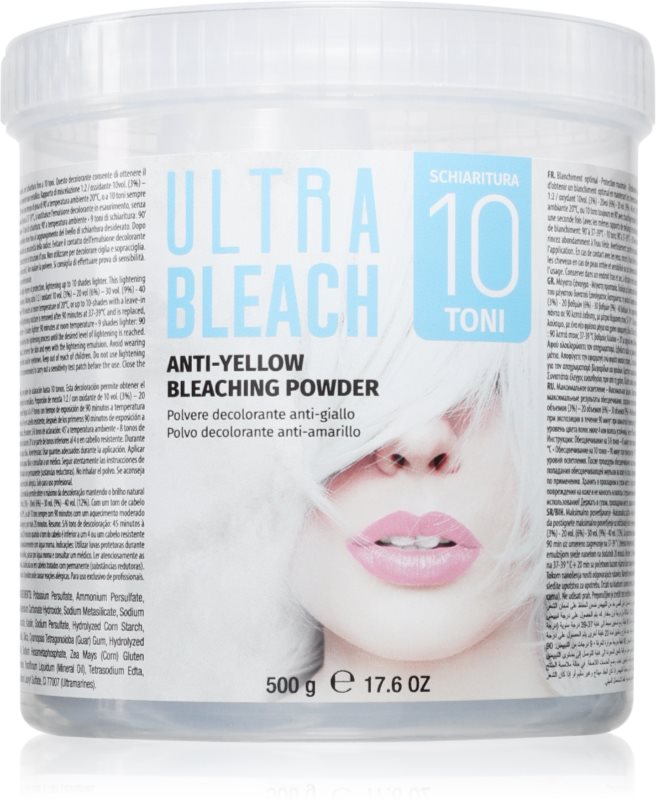 Kaypro Ultra Bleach No-Yellow Bleaching Powder decolorant pentru păr pentru uz profesonial 500 g