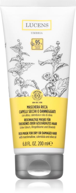 Kemon Group Lucens Umbria masca hranitoare pentru par uscat 200 ml