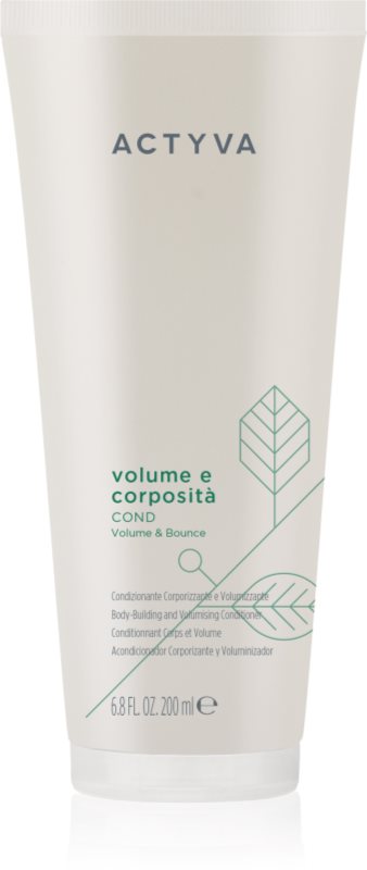 Kemon Actyva Volume & Bounce Balsam pentru par fin si moale. 200 ml